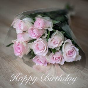 Happy Birthday Roses Bouquet - Plan B Photo