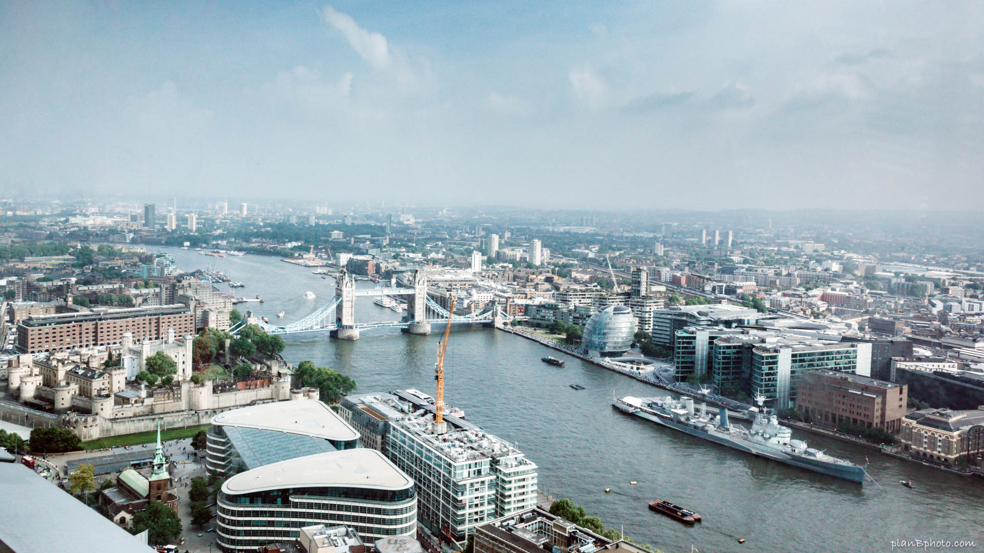 London Bridge from above