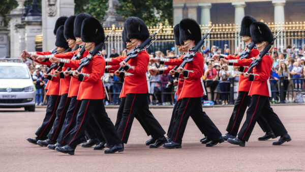 Changing the guard ceremony