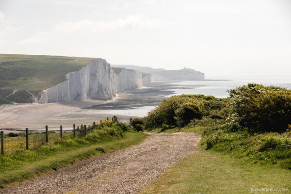 Not the best time to photograph Seven Sisters Cliffs