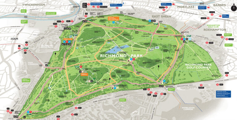 Richmond Park Map