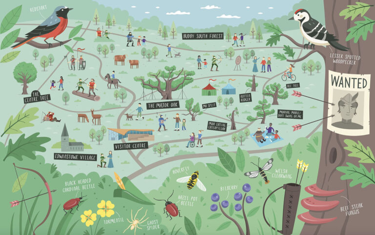 Sherwood Forest Map