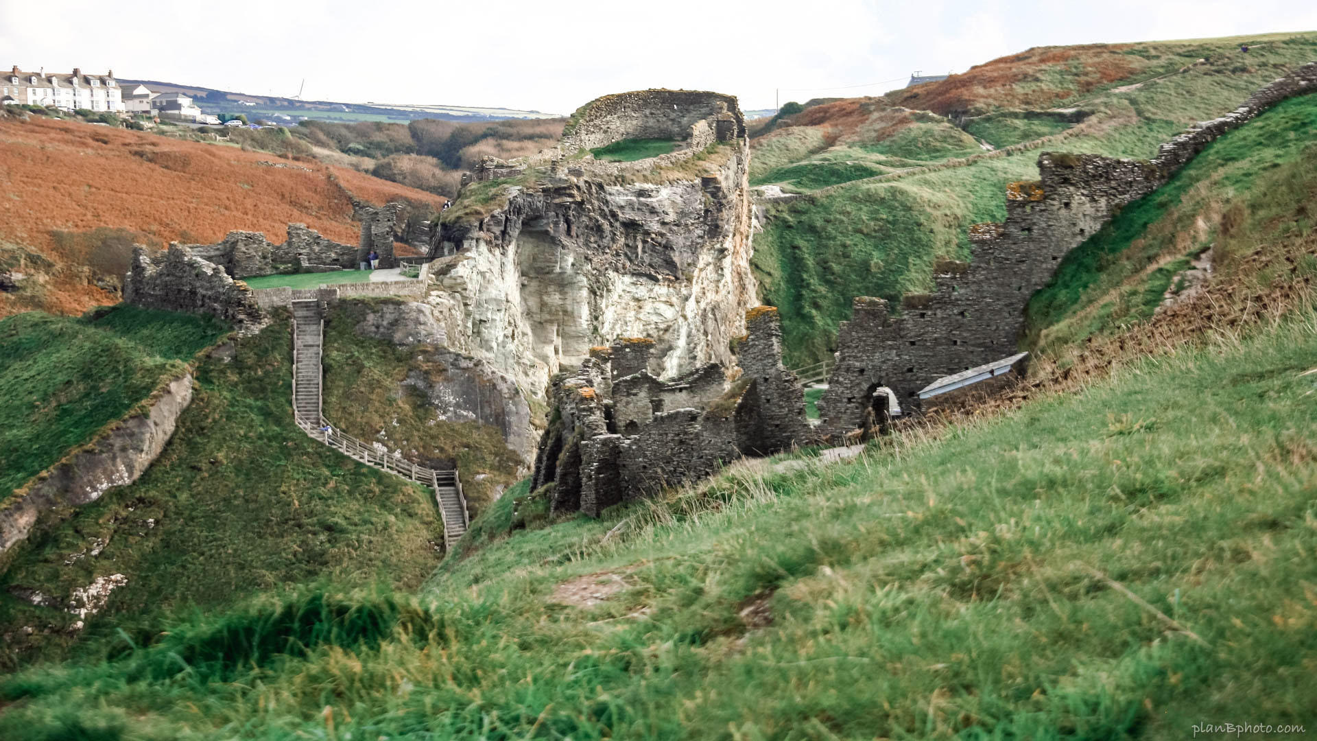 Image of the Tintagel Castle in England