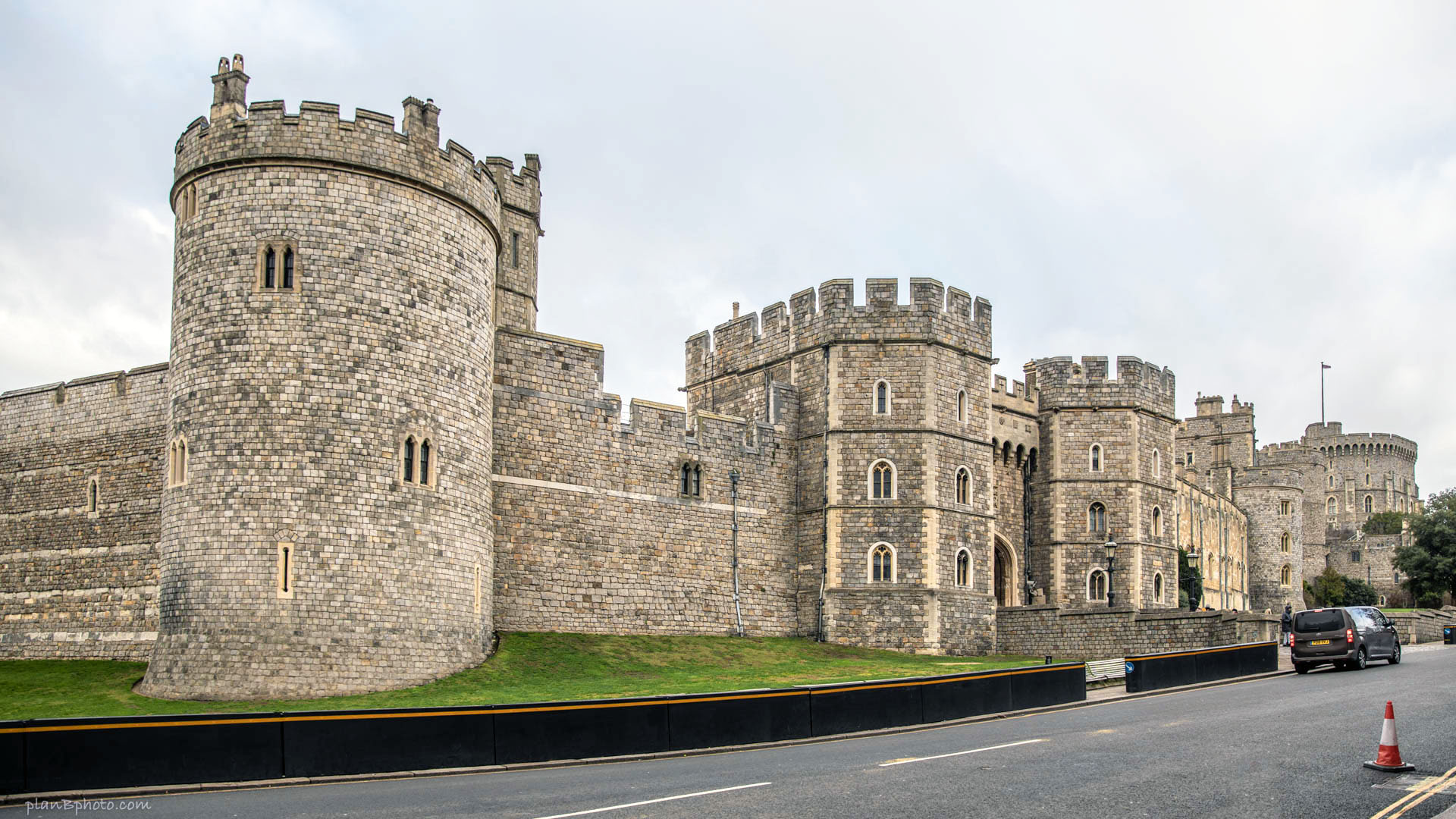 Windsor Castle walls