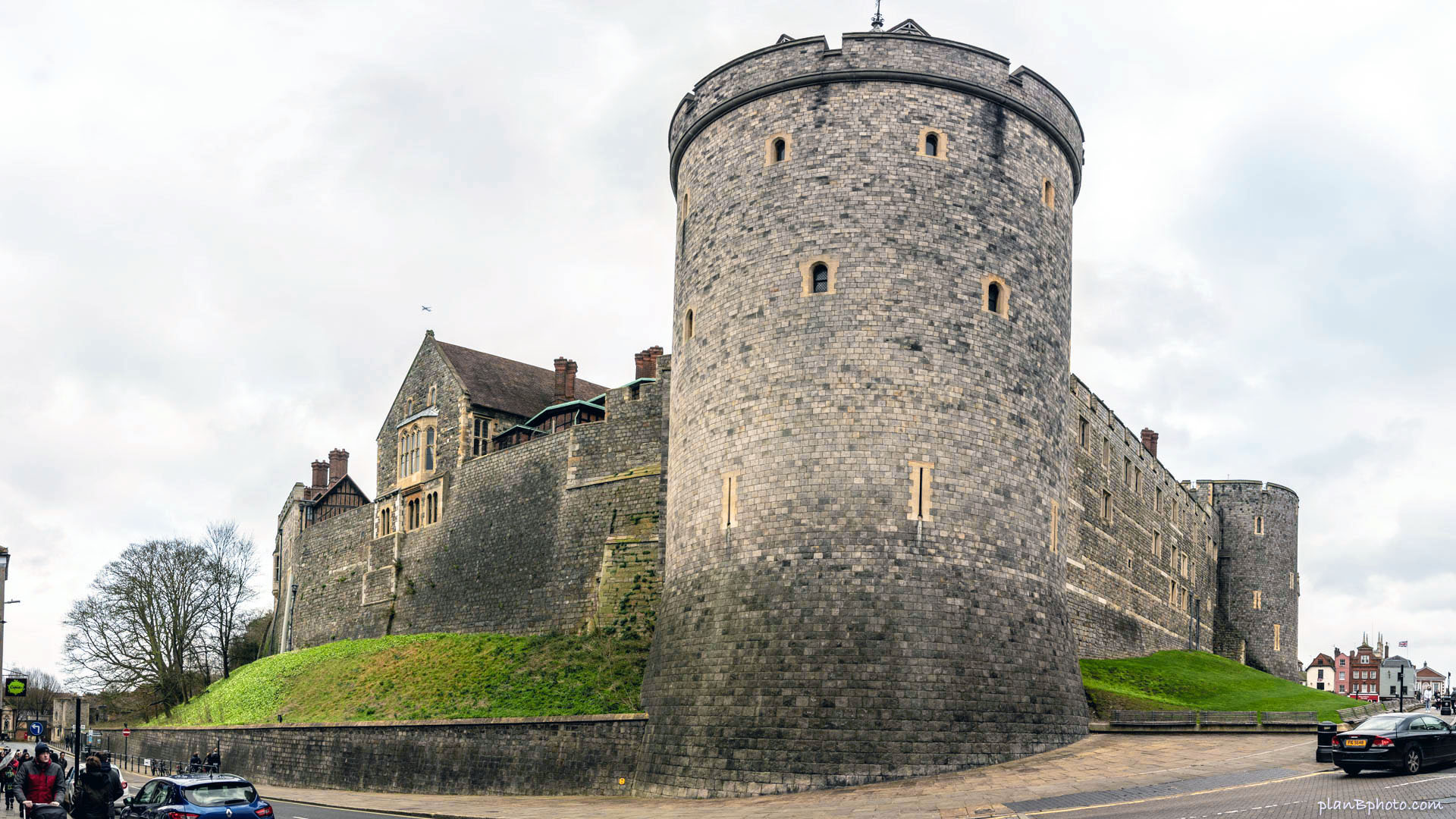 One of the towers of Windsor castle